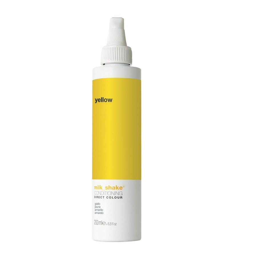 Haircare - Milk Shake - Direct Colour, Ammonia-Free, Hair Colour Conditioner, Yellow, 200 ml - 8032274055617