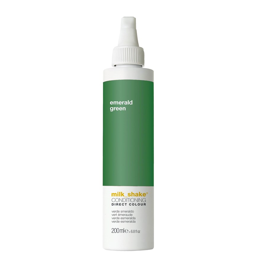 Haircare - Milk Shake - Direct Colour, Ammonia-Free, Hair Colour Conditioner, Emerald Green, 200 ml - 8032274010821