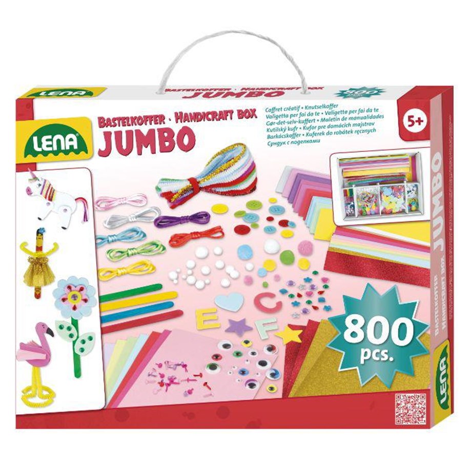 Kreativ-Spiele - Simm Kreakuffert med 800 dele - 16121