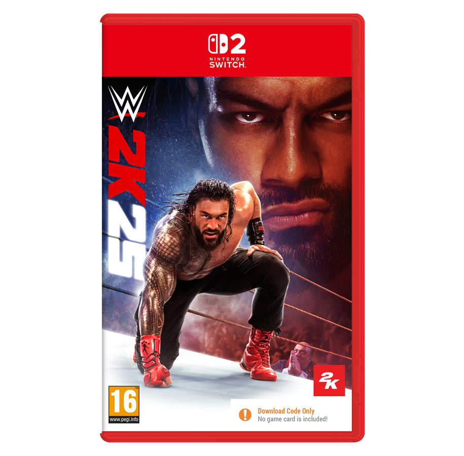 Spiele - WWE 2K25 (Code in a Box) - Nintendo Switch 2 - Fighting - PEGI 16 - 5026555072137