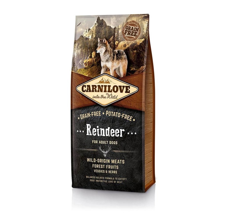 Hunde - Carnilove - Reindeer for adult - 12 kg - ALC150820