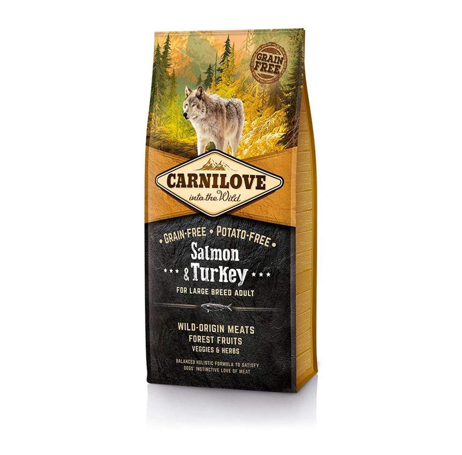 Hunde - Carnilove - Salmon & Turkey for Adult Dogs - 12 kg - ALC150821