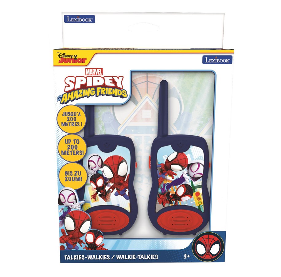 Rollenspiele - Spider-Man Walkie Talkies Spidey and His Amazing Friends 200m - 20394