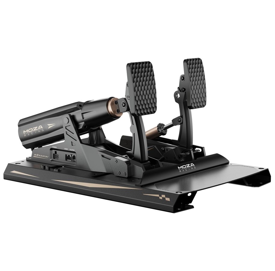 Gaming Zubehör - Moza Racing mBooster Active Pedal Bundle + CRP2 Throttle - Wired Pedals - PC - RS082