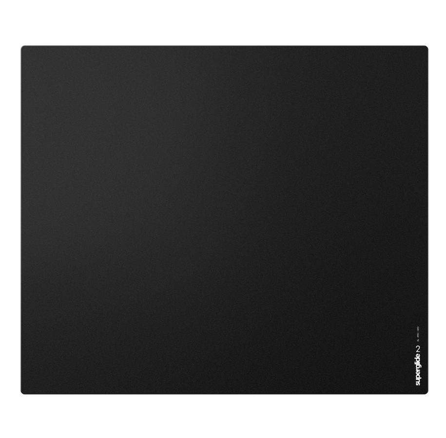 Mauspads & Zubehör - Pulsar Superglide Glas-Mauspad V2 - XL - Schwarz - SGPXLB2