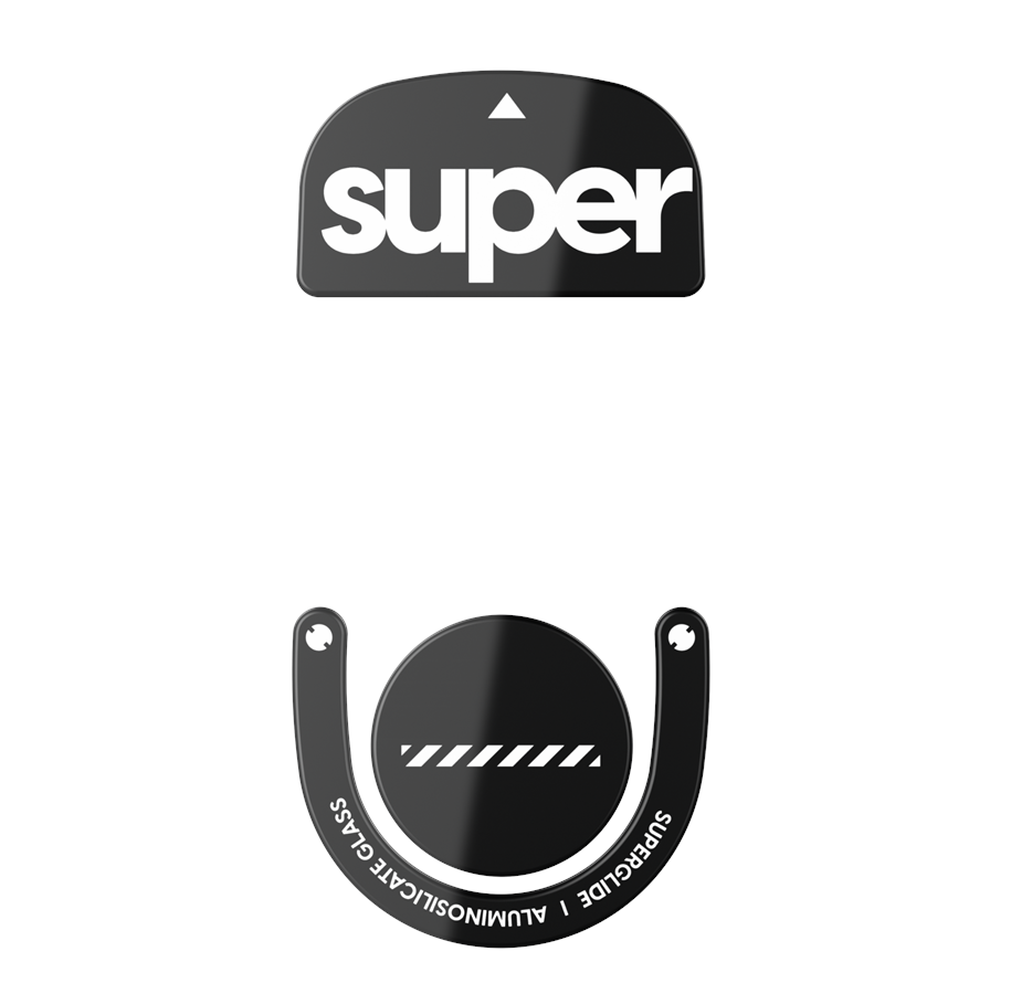 Mauspads & Zubehör - Pulsar Superglide (Type-S) for Logitech G PRO X SUPERLIGHT 2 - Schwarz - LGS2GB