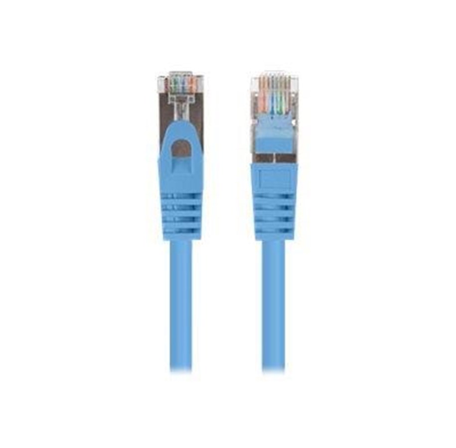Netzwerk - Kabel - Lanberg patch cable - 50 cm - blue RAL 5012 - Blau - 0.5m - PCF6-20CC-0050-B
