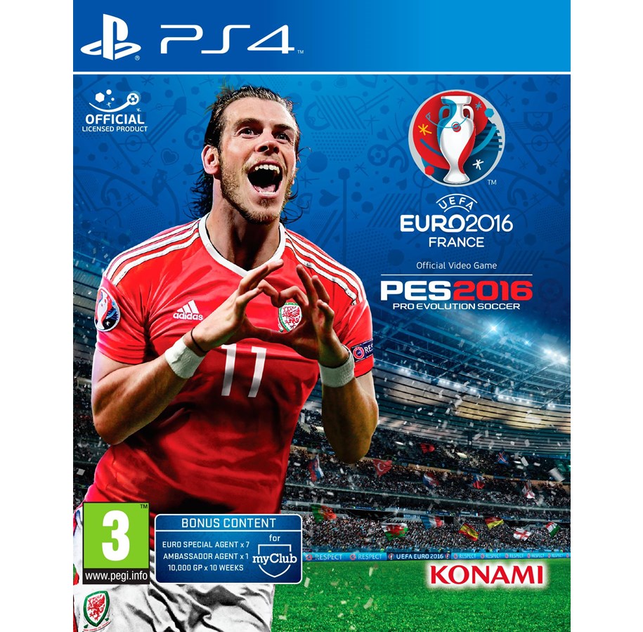Spiele - Pro Evolution Soccer 2016 (UEFA Euro 2016 Edition) - Sony PlayStation 4 - Sport - PEGI 3 - 4012927101889