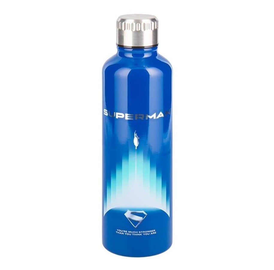 Merchandise - Paladone - Superman Theatrical Metal Water Bottle - Wasserflasche - PP14871SMT