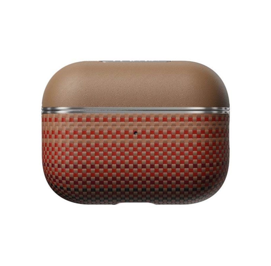 Handys - Anderes Zubehör - PITAKA Aramid Fiber Magnetic Case sunset - AirPods Pro2 - APM2402