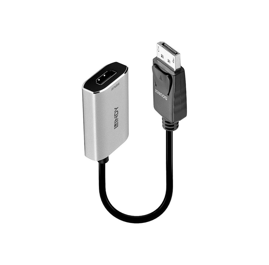 Display Kabel - Lindy adapter cable - DisplayPort / HDMI - 11 cm - 41094
