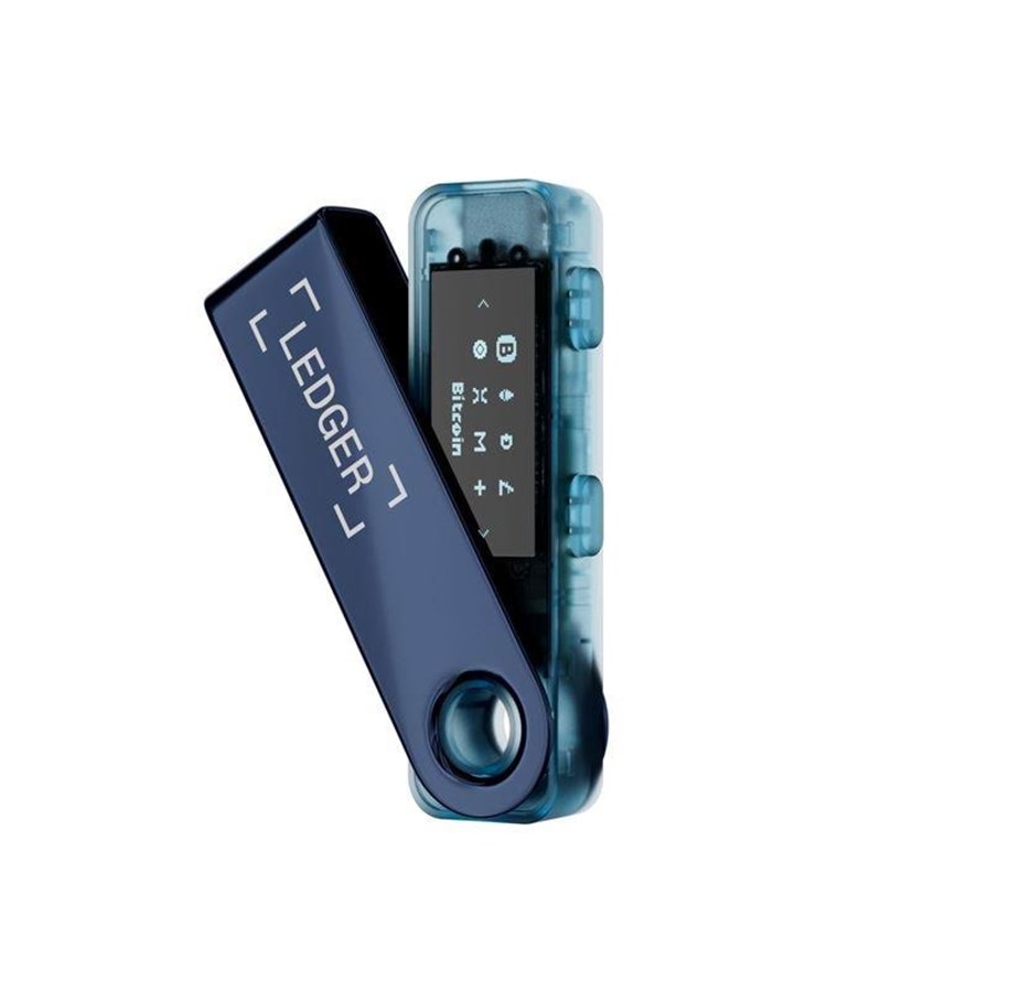 Handys - Anderes Zubehör - Ledger Nano S Plus Neptune Blue Crypto Hardware Wallet - LEDGERNANOS-NBLUE-RK
