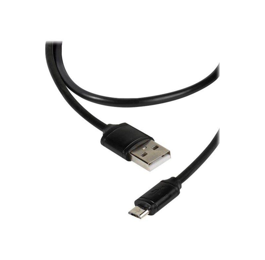 USB Kabel - Vivanco DCVVMCUSB12BK - USB cable - Micro-USB Type B to USB - 1.2 m - 4008928362510