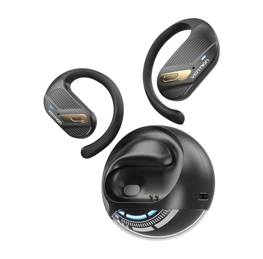 Kopfhörer/Headsets - Vention TWS OpenBeat O12 NBUB0 Wireless Headphones - Black - NBUW0