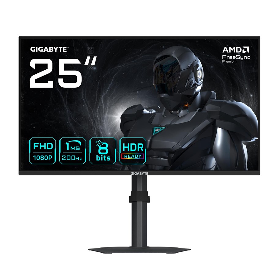 Monitor - 24,5" GIGABYTE G25F2 EK - 1920x1080 (FHD) - 200Hz - IPS - G25F2 EK