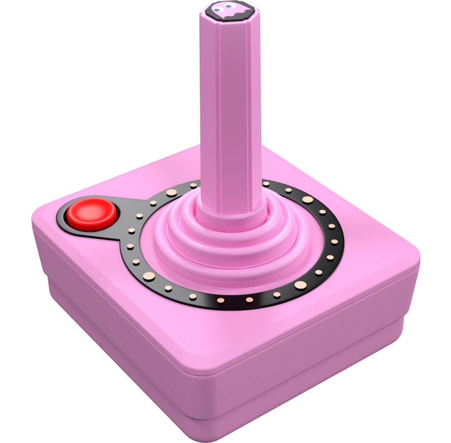 Gaming Zubehör - Atari Pac-Man CX-40+ (Pink) - Wireless Joystick - 4020628553753