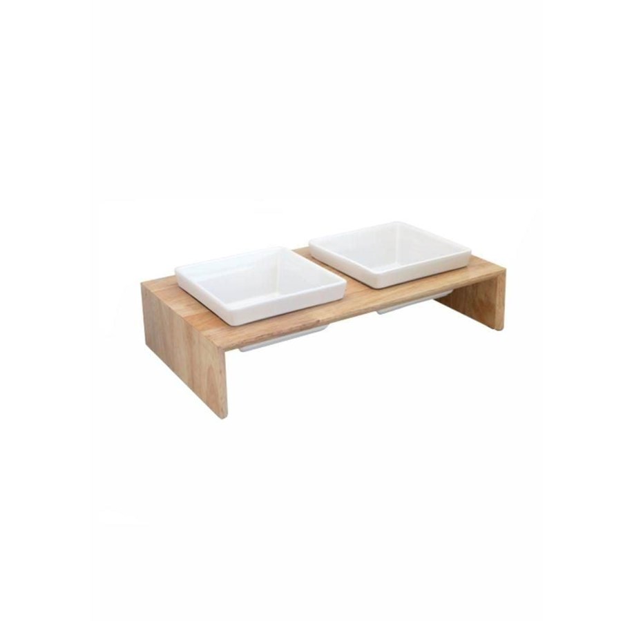 Hunde - Pawise - dog bowl set 2 x 400 ml - 888646751136