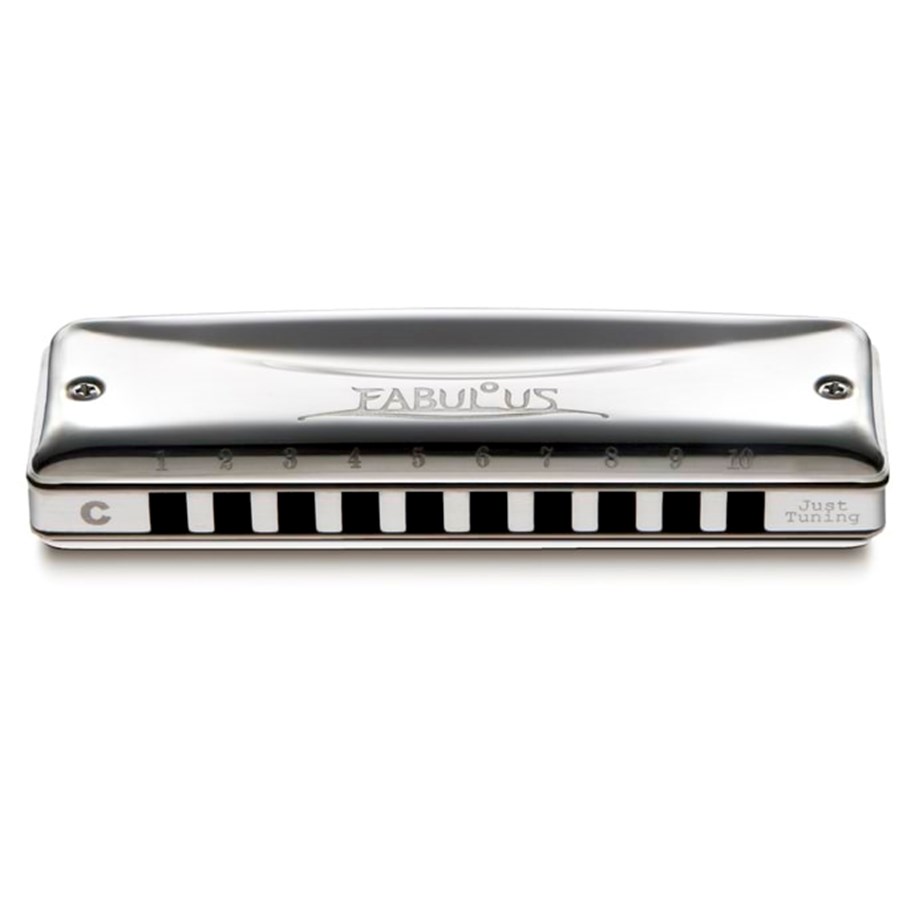 Musikinstrumente & DJ-Ausstattung - Suzuki Fabulous harmonica F-20J in key:  C - 7176