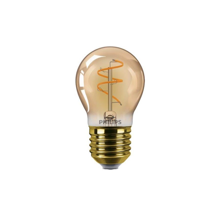 LED-Birnen - Philips LED-Lampe Filament Mini-ball 2.7W/918 (15W) Dimmable Amber E27 - 929004583901
