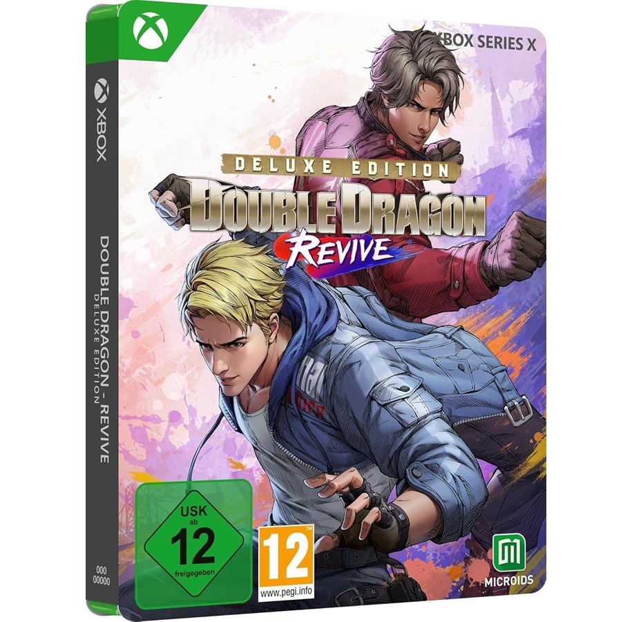 Spiele - Double Dragon Revive (Deluxe Edition) - Microsoft Xbox Series X - Beat 'em Up - PEGI 12 - 3701529519246