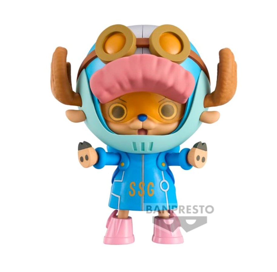Merchandise - Banpresto - ONE PIECE EGGHEAD TONY MONKEY.D.LUFFY 8 cm - Figur - BP89479P