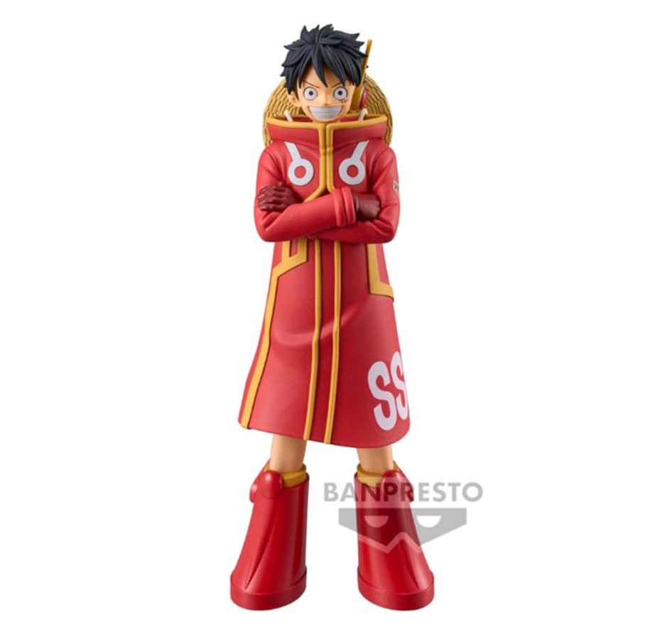 Merchandise - Banpresto - ONE PIECE DXF EGGHEAD MONKEY.D.LUFFY 16 cm - Figur - BP89480P