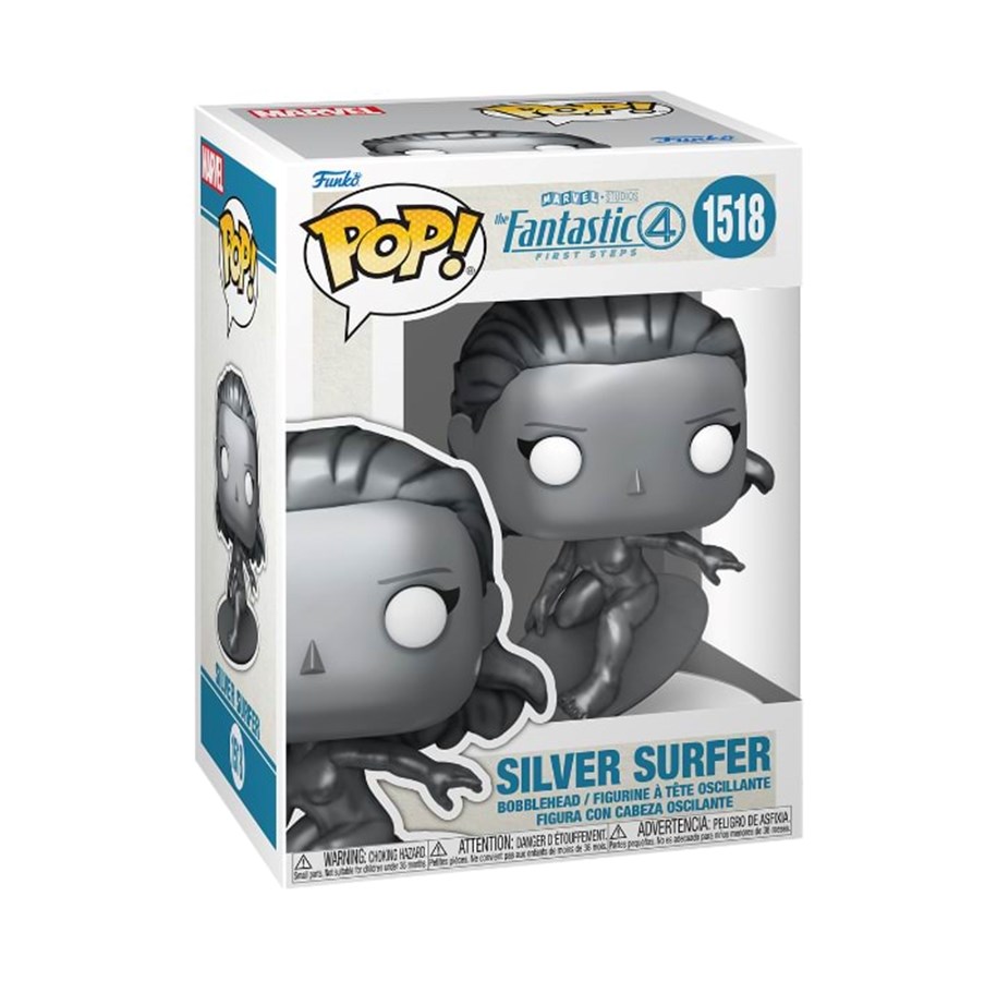 Merchandise - Funko! - POP Vinyl FF S1 Silver Surfer - 83587