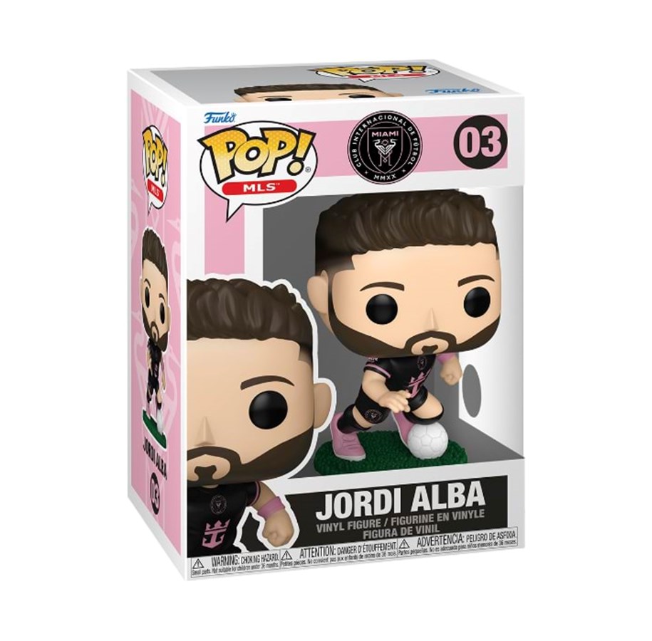 Merchandise - Funko! - POP Vinyl Inter Miami Jordi Alba - 88616