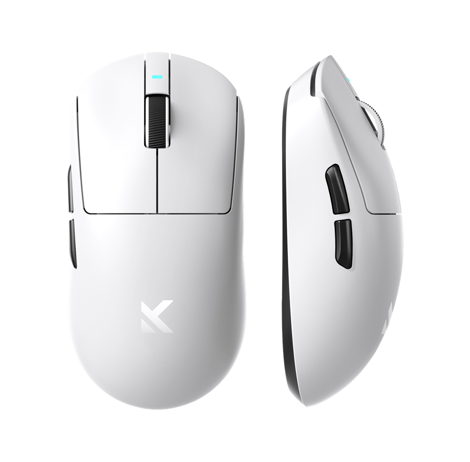 Maus - MCHOSE A7 Pro Lightweight Wireless - Gaming Maus (Weiß) - MC-A7-10