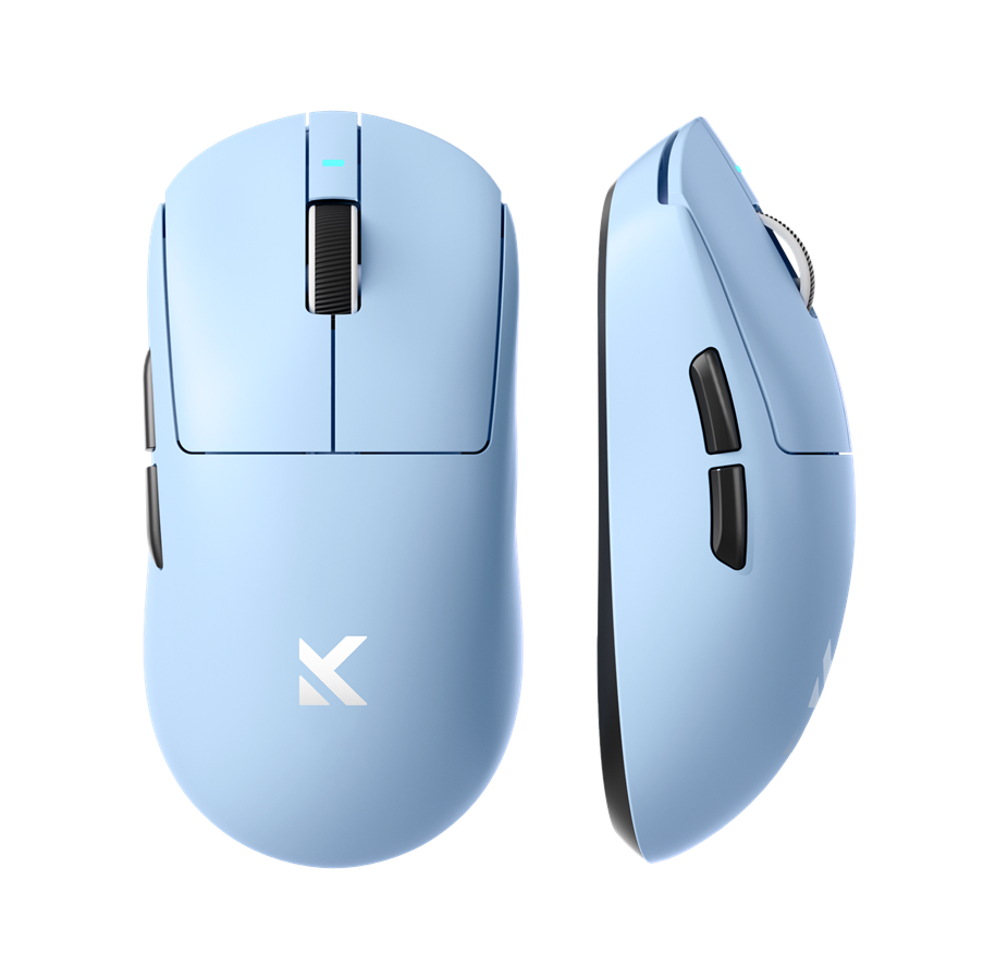Maus - MCHOSE A7 Pro Lightweight Wireless - Gaming Maus (Blau) - MC-A7-12