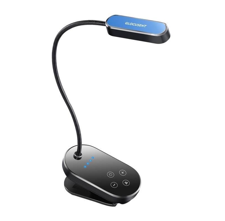 Smart-Home - Glocusent Mini Wireless Light GLCSNTBL004 with Clip Black - GLCSNTBL004