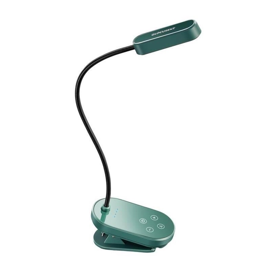 Smart-Home - Glocusent Mini Clip-On Book Light GLCSNTBL006 Green - GLCSNTBL006
