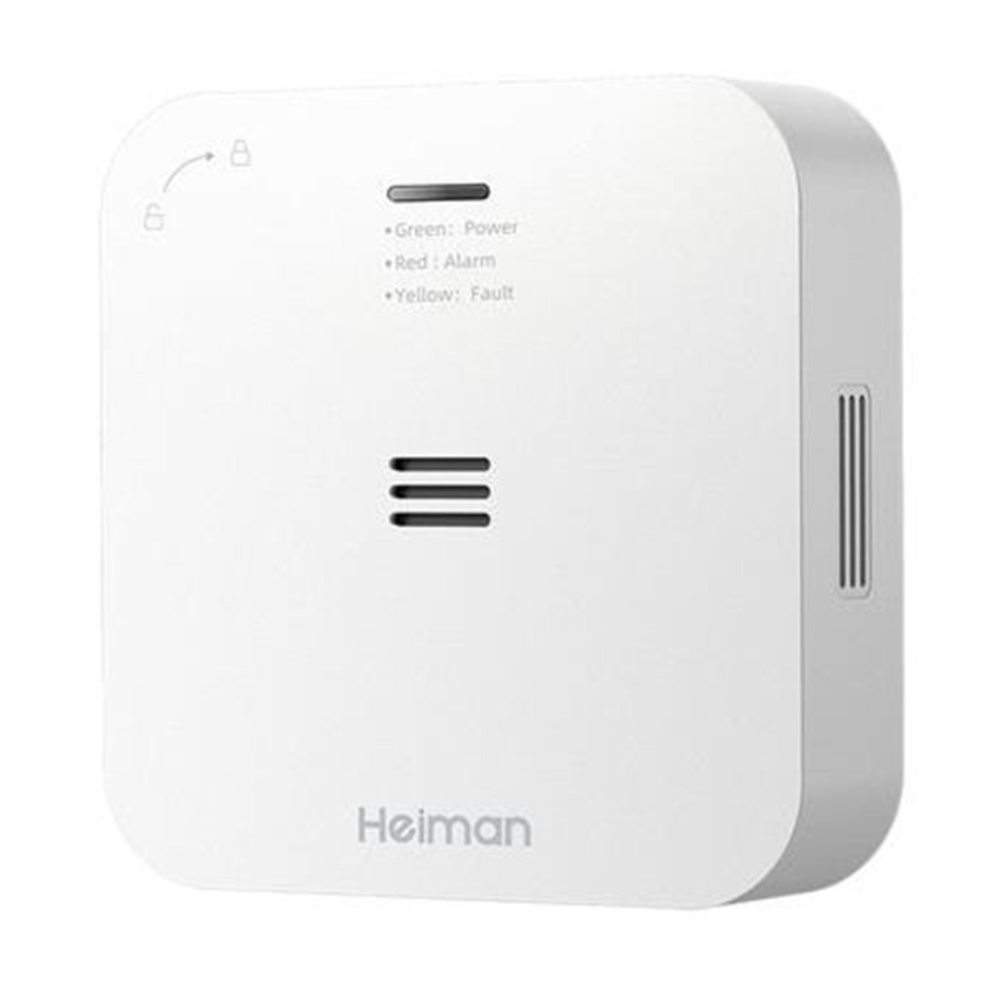 Smart-Home - Heiman HM-720ES-W Interlinked Wireless CO Alarm - HM-720ES-W