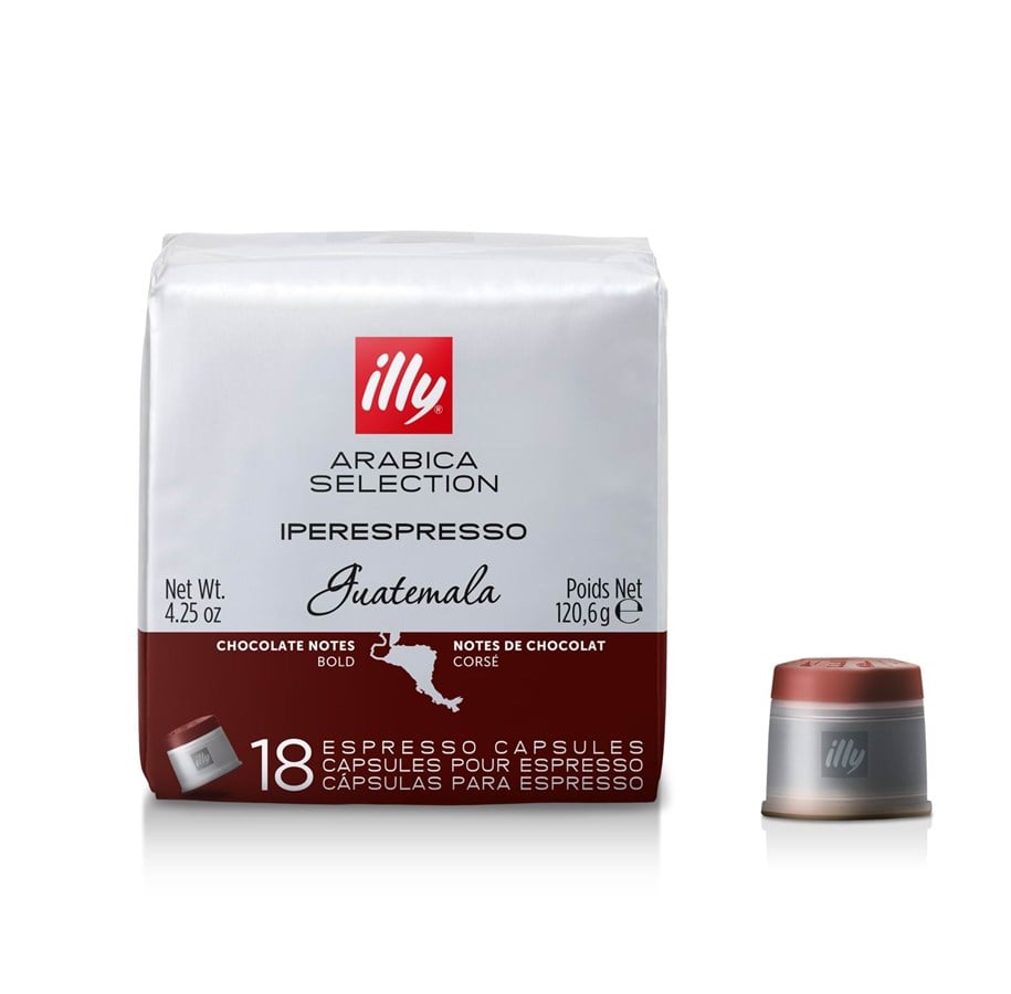 Kaffeezubereitung - illy IPERESPRESSO HOME GUATEMALA 18 CAPSEL DK - 2001273
