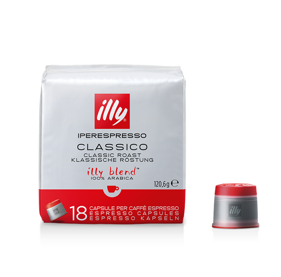 Kaffeezubereitung - illy IPERESPRESSO HOME CLASSICO 18 CAPSEL DK - 2001243