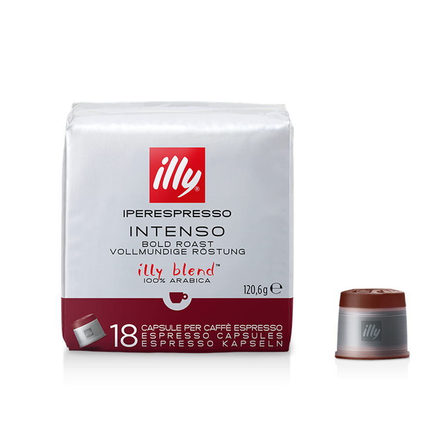 Kaffeezubereitung - illy IPERESPRESSO HOME INTENSO 18 CAPSEL DK - 2001233