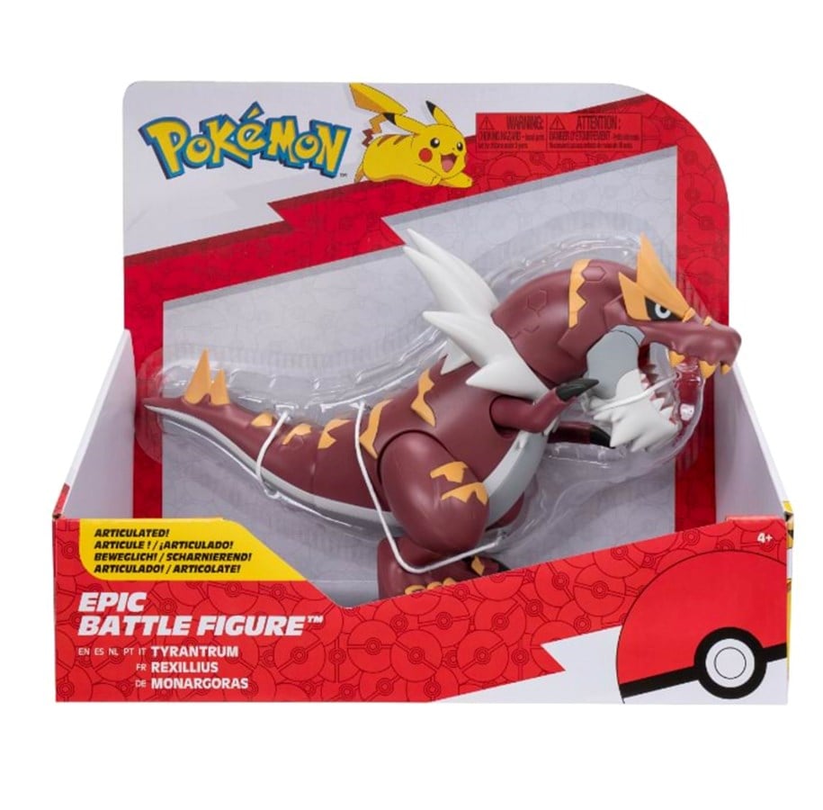 Pokemon - Pokemon Epic Battle Figure Tyrantrum - PKW3422