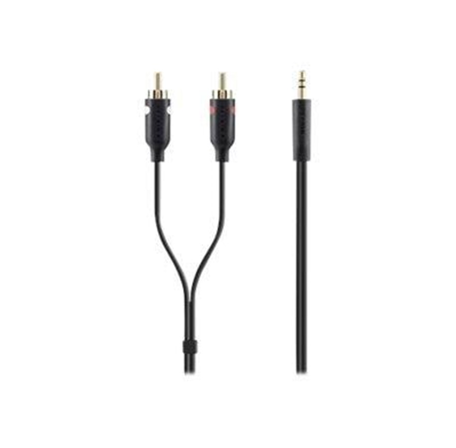 Audio Kabel - Belkin audio cable - 2 m - F3Y116BT2M