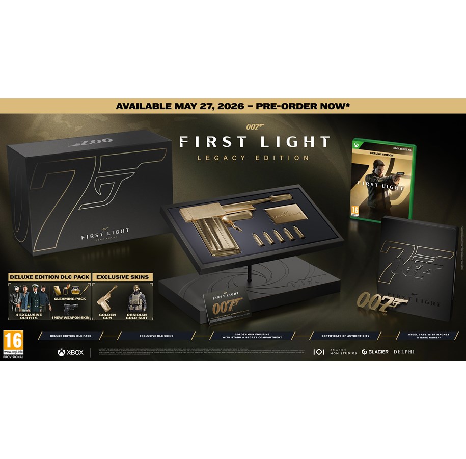 Spiele - 007 First Light (Legacy Edition) - Microsoft Xbox Series X - Action/Abenteuer - PEGI 16 - 0884095225612