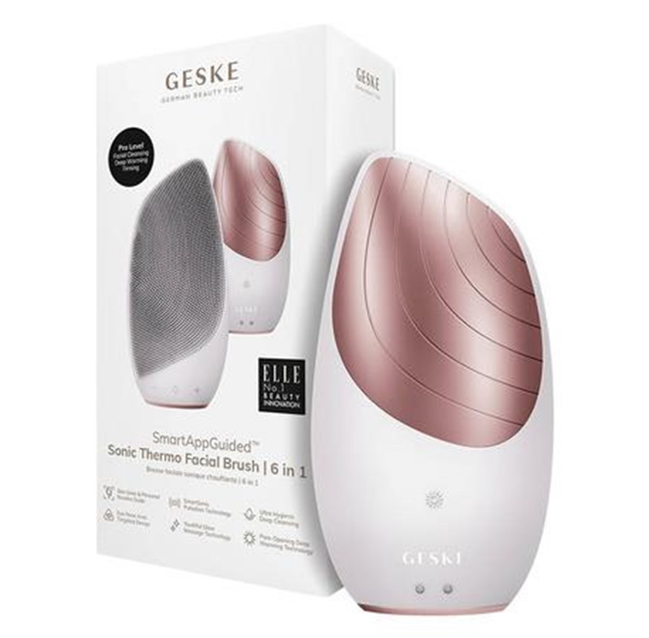 Gesichtspflege - Geske Thermo Facial Brush 6-in-1 with APP - Starlight - GK000007SL01