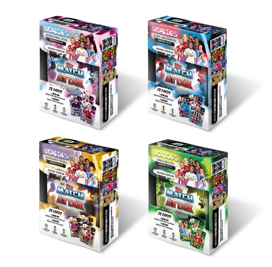 Brettspiele - Topps Match Attax Champions League Booster Tin - Assorted - UCLMA25-04