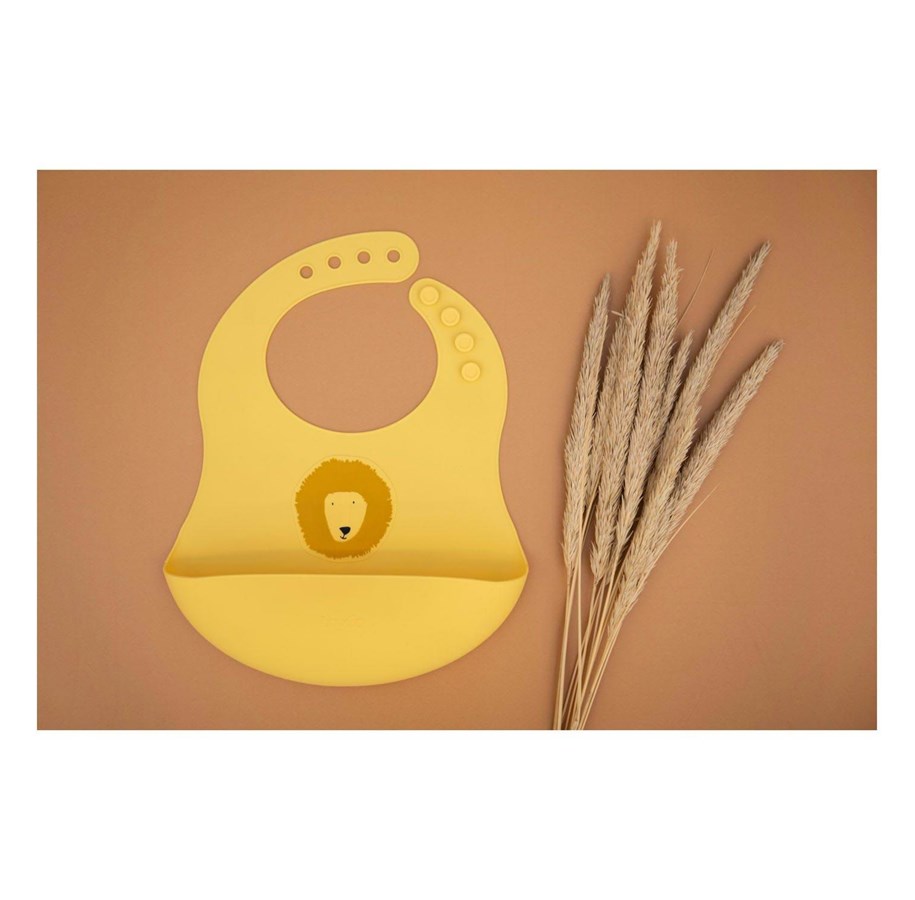 Babypflege - Trixie Baby Silicone Bib - Mr. Lion 2pcs. - 96-630