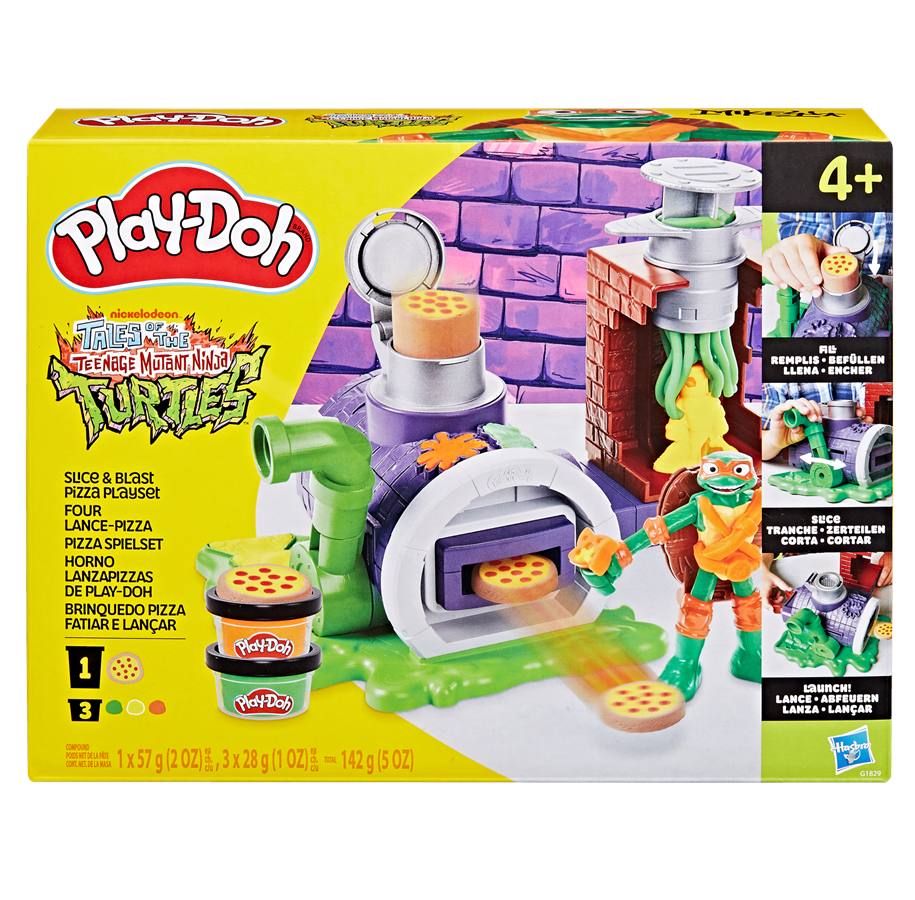 Play-Doh Stamp 'N Top Pizza Oven Toy with 5 Non-Toxic Colors