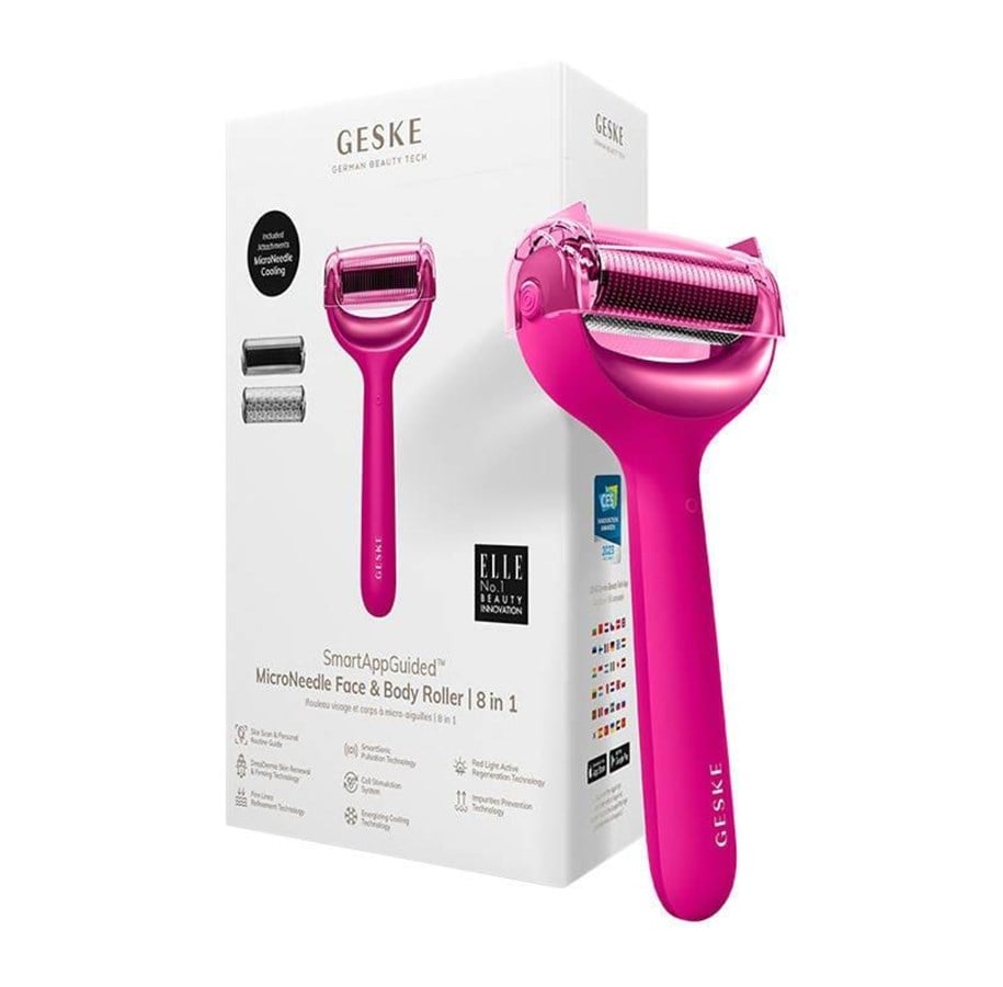 Gesichtspflege - Geske Micro Needle Face & Body Roller 8-in-1 - Starlight - GK000043MG01
