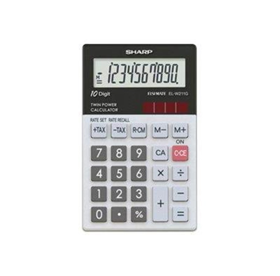 Taschenrechner - Sharp Elsi Mate EL-W211GGY - pocket calculator - ELW211GGY