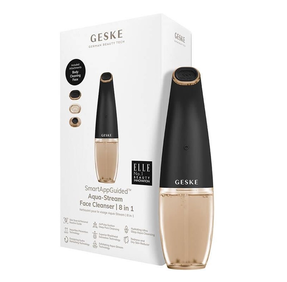 Gesichtspflege - Geske Aqua-Stream Face Cleanser 8-in-1 – Gray - GK000061GY01