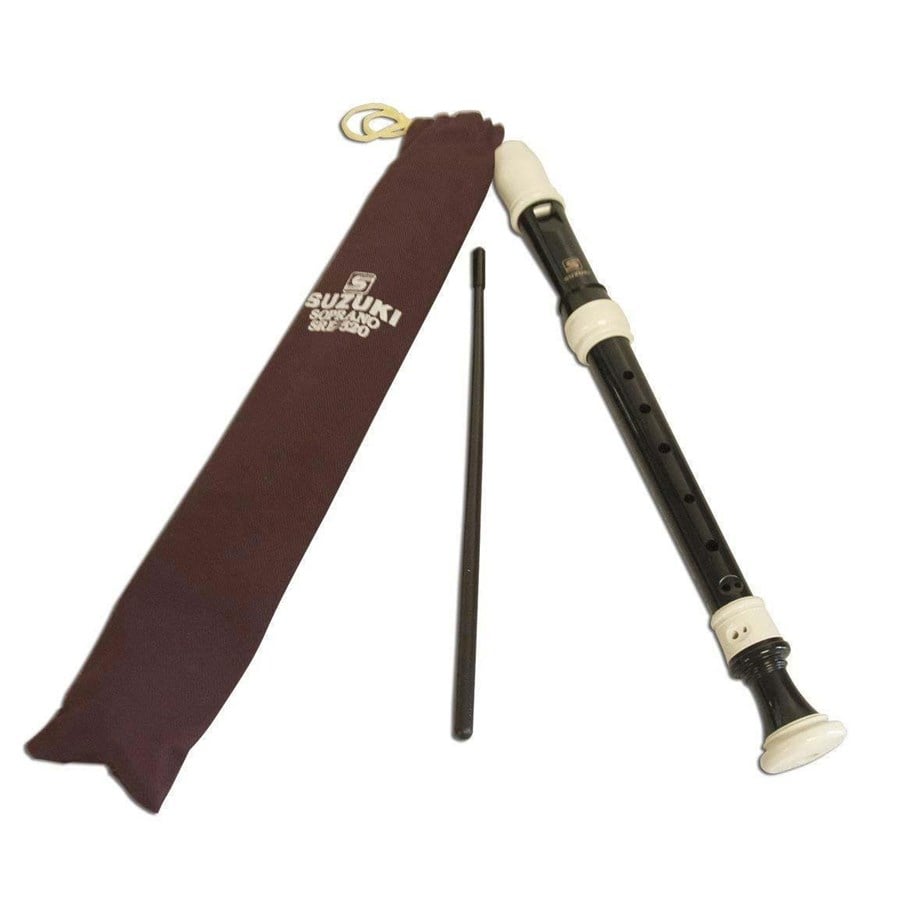 Musikinstrumente & DJ-Ausstattung - Suzuki Recorder - Sopran - SRE-520 - English style - 7105