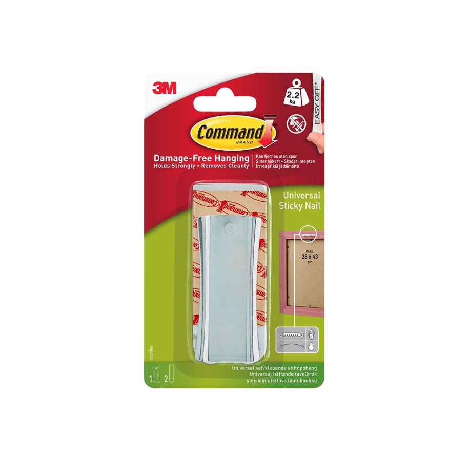 Kleiderbügel und Haken - 3M Universal Sticky Nail - 7100338324