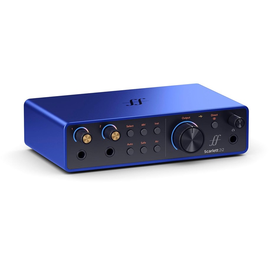 Musikinstrumente & DJ-Ausstattung - Focusrite Scarlett 2i2 - 2-in 2-out Audio interface - Anniversary Edition - 624023