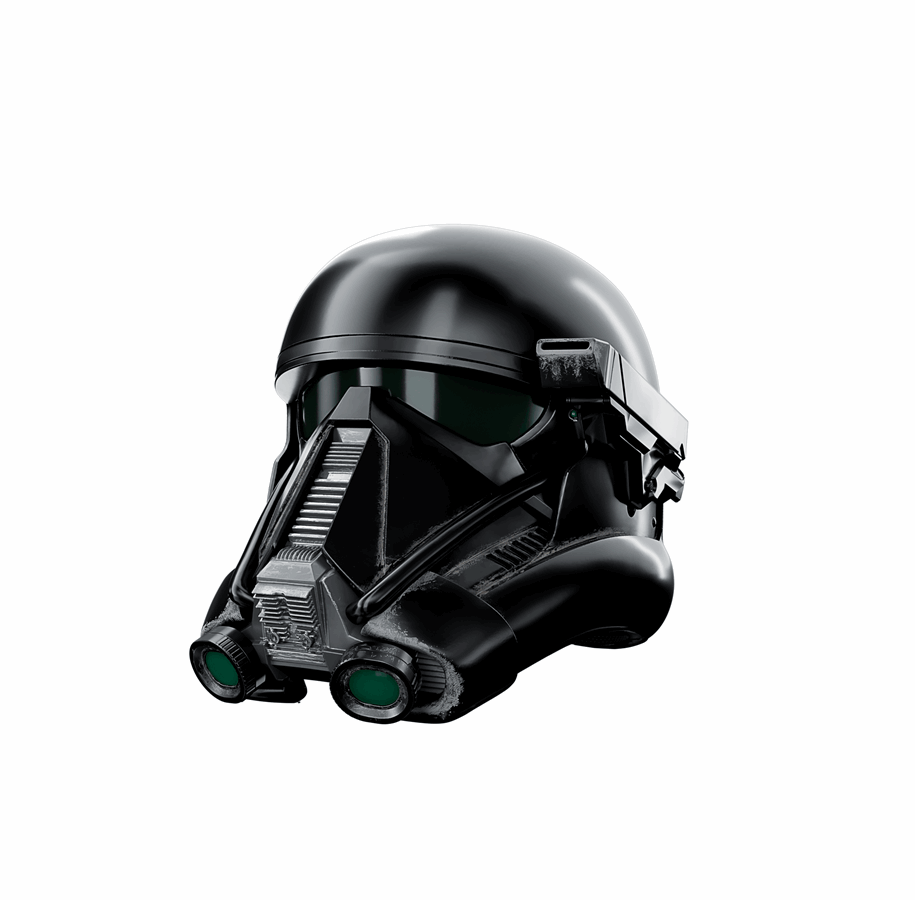 Kostüme - Star Wars Rogue One The Black Series Imperialer Death Trooper elektronischer Helm - G07065L00